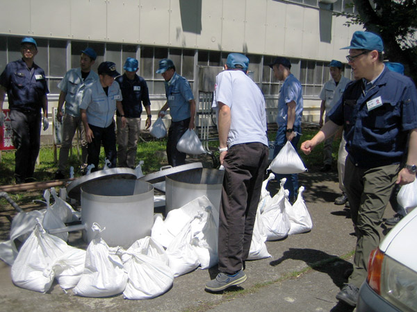 Emergency drill in Sawa Plant