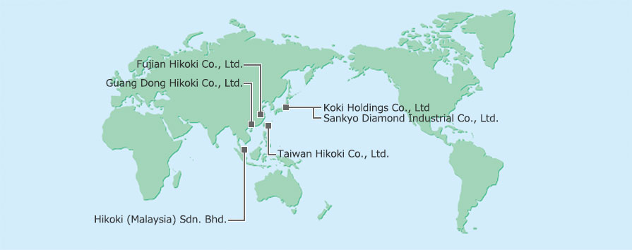 KOKI Holdings Factory Locations
